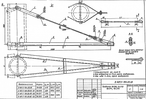 Траверса ТВ-271 (3.407.1-164.20)