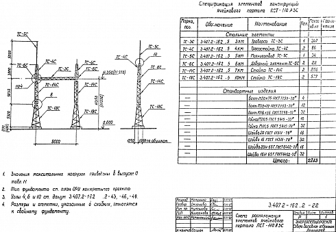 Портал ячейковый ПСТ-110-Я3С